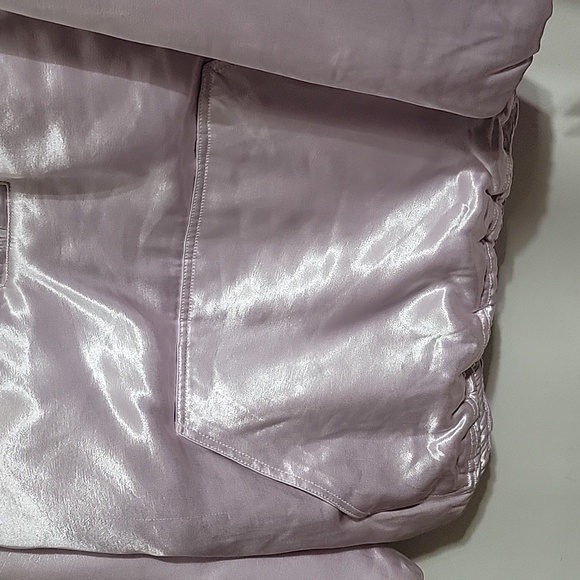 Nwdft Free People Movement Shine Bright Pullover Puffer Jacket Coat Satin Sheen - Picture 4 of 13